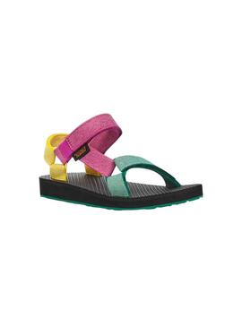 Sandales Teva Univ Fucsia pour Fille et Garçon