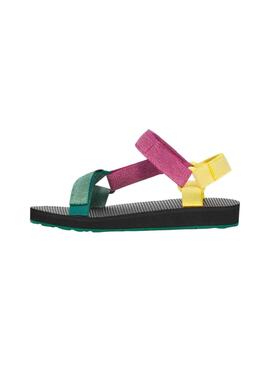 Sandales Teva Univ Fucsia pour Fille et Garçon