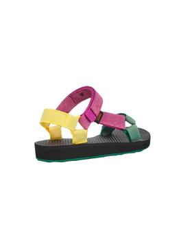 Sandales Teva Univ Fucsia pour Fille et Garçon