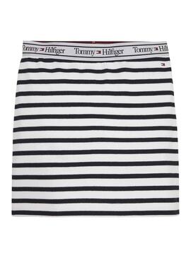 Jupe Tommy Hilfiger Graphic Bleu Marine pour Fille