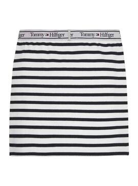 Jupe Tommy Hilfiger Graphic Bleu Marine pour Fille