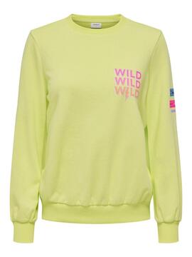 Sweat Only Jennifer Jaune pour Femme