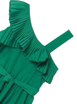 Jumpsuit Mayoral Crepe Vert pour Fille