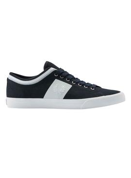 Baskets Fred Perry Underspin Bleu Marine pour Homme