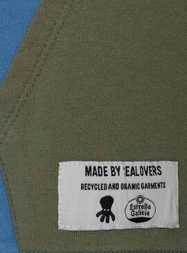 Sweat El Pulpo Luscofusco Bleu pour Homme