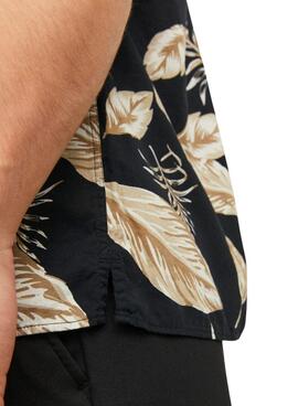 Chemise Jack & Jones Tropic Noire pour Homme