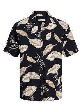Chemise Jack & Jones Tropic Noire pour Homme