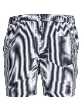 Slip de bain Jack & Jones Fiji Bleu Marine pour Homme