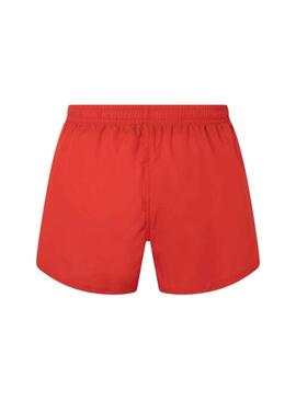 Slip de Bain Pepe Jeans Finnick Rouge pour Homme