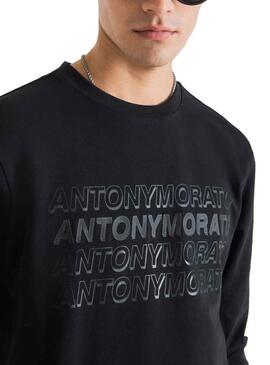 Sweat Antony Morato Quattro Noire pour Homme