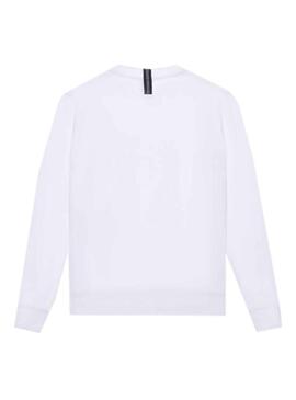 Sweat Antony Morato Quattro Blanc pour Homme