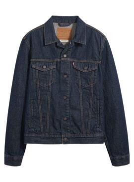 Veste Denim Levis Rockridge Bleu Marine Homme