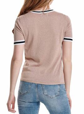 T-Shirt Only Kamilla Rosa Femme