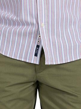 Chemise El Pulpo Couleur Stripe Blanc pour Homme