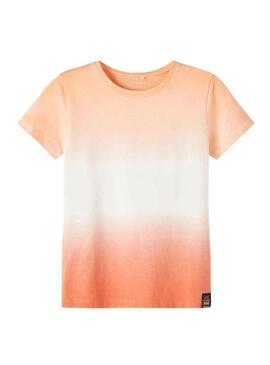 T-Shirt Name It Filukas Orange pour Garçon