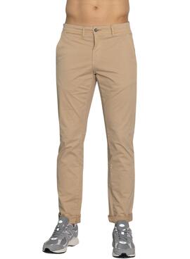 Pantalon Klout Chino Beige pour Homme