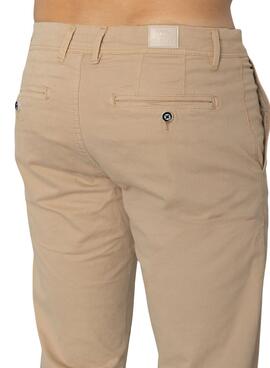 Pantalon Klout Chino Beige pour Homme