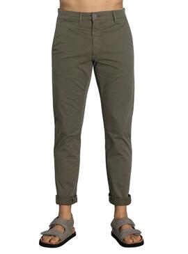 Pantalon Chino Vert Klout pour Homme