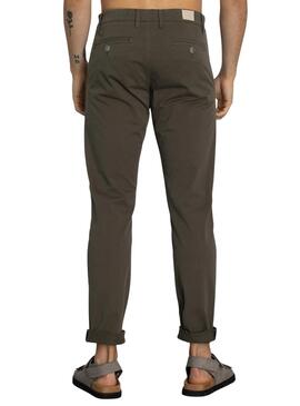 Pantalon Chino Vert Klout pour Homme