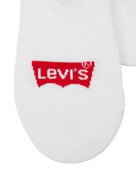 Pack de Chaussettes Levis Foot Blanc pour Homme