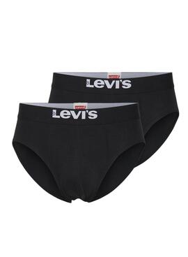 Slip Levis Solid Noire pour Homme