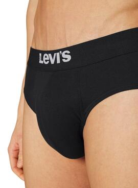 Slip Levis Solid Noire pour Homme