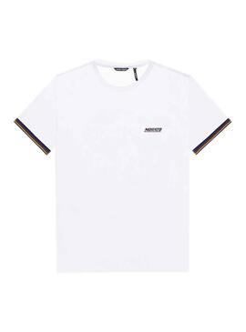 T-Shirt Antony Morato Stripe Blanc pour Homme