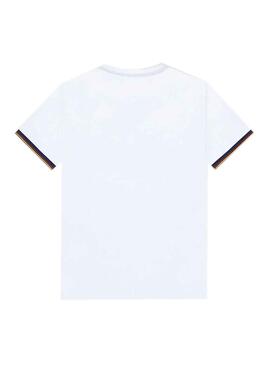 T-Shirt Antony Morato Stripe Blanc pour Homme