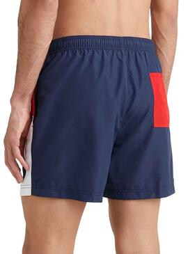 Slip de bain Tommy Jeans Archive Colorblock pour Homme