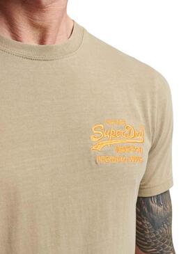 T-Shirt Superdry Vintage VL Neon pour Homme