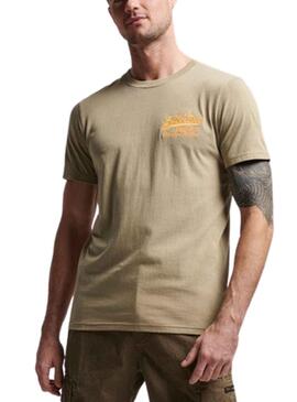 T-Shirt Superdry Vintage VL Neon pour Homme