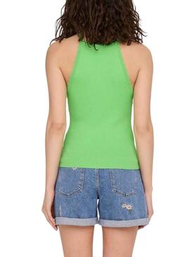 Top Only Gemma Licol Vert pour Femme