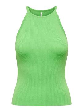 Top Only Gemma Licol Vert pour Femme