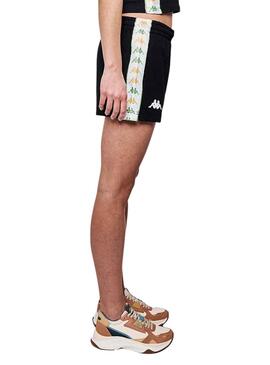 Short Kappa Treadyl Noire pour Femme