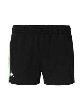 Short Kappa Treadyl Noire pour Femme