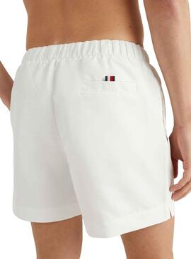 Slip de bain Tommy Hilfiger Logo Blanc pour Homme