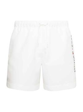 Slip de bain Tommy Hilfiger Logo Blanc pour Homme