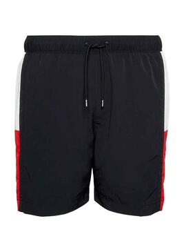 Slip de bain Tommy Hilfiger Flag Bleu Bleu Marine