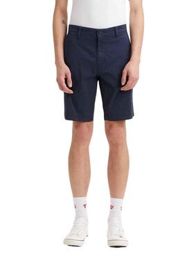 Bermudas Levis Chino Short Bleu Marine pour Homme