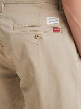 Bermudas Levis Chino Short Beige pour Homme