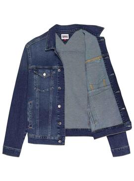 Veste Tommy Hilfiger Denim Bleu pour Homme