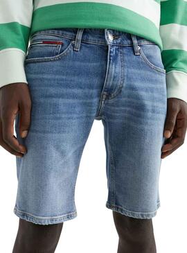 Bermudas Tommy Jeans Scanton Bleu pour Homme