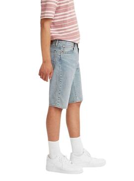 Bermudas Levis 405 Denim Clair pour Homme