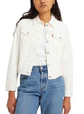 Veste Levis Original Blanc pour Femme