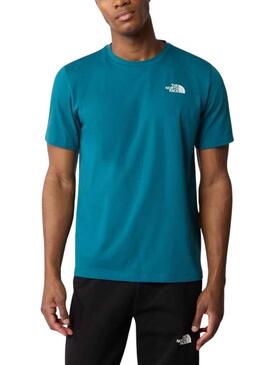 T-Shirt The North Face Foundation Bleu Homme