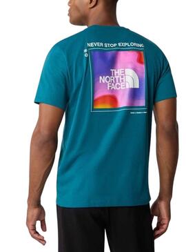 T-Shirt The North Face Foundation Bleu Homme