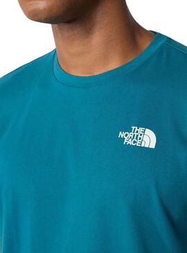 T-Shirt The North Face Foundation Bleu Homme