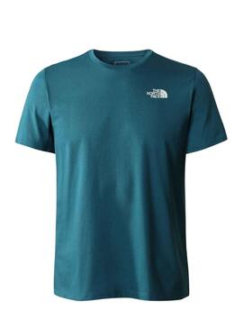 T-Shirt The North Face Foundation Bleu Homme