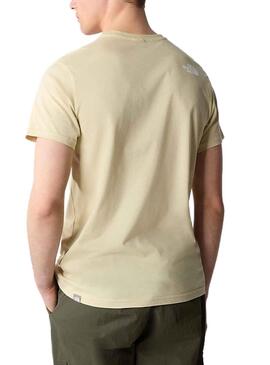 T-Shirt The North Face Basic Beige pour Homme