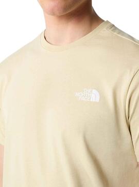 T-Shirt The North Face Basic Beige pour Homme